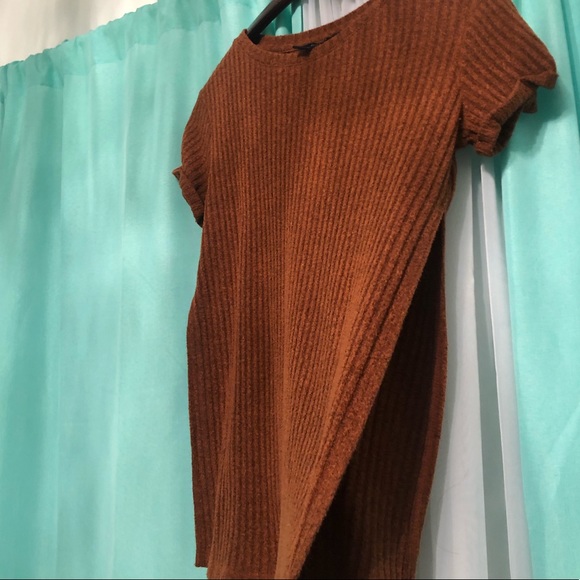 Forever 21 suede T-shirt - Picture 2 of 4